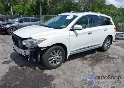 2015 Infiniti Qx60 из США, поврежденный, VIN 5N1AL0MN0FC531929